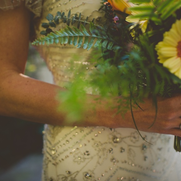Jenny Packham Wedding Dress. Used. Once. Obvi ;) - Picture 8 of 17